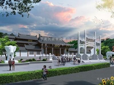道觀古建筑設(shè)計，古樸風(fēng)格與布局匠心獨具