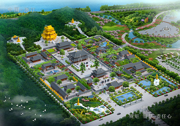 仿古建筑規劃布局，傳承古典藝術魅力