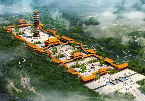 傳承歷史風貌，仿古建筑布局施工的藝術