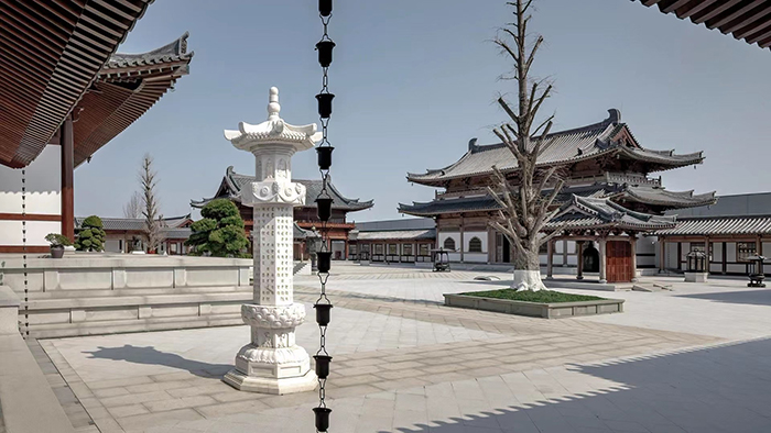 仿古建筑設計施工精湛，展現歷史韻味